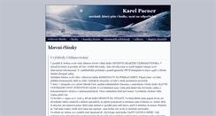 Desktop Screenshot of karelpacner.cz