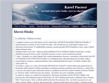 Tablet Screenshot of karelpacner.cz